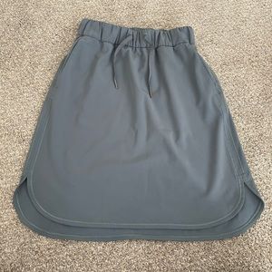 Blue Lululemon On The Fly Skirt